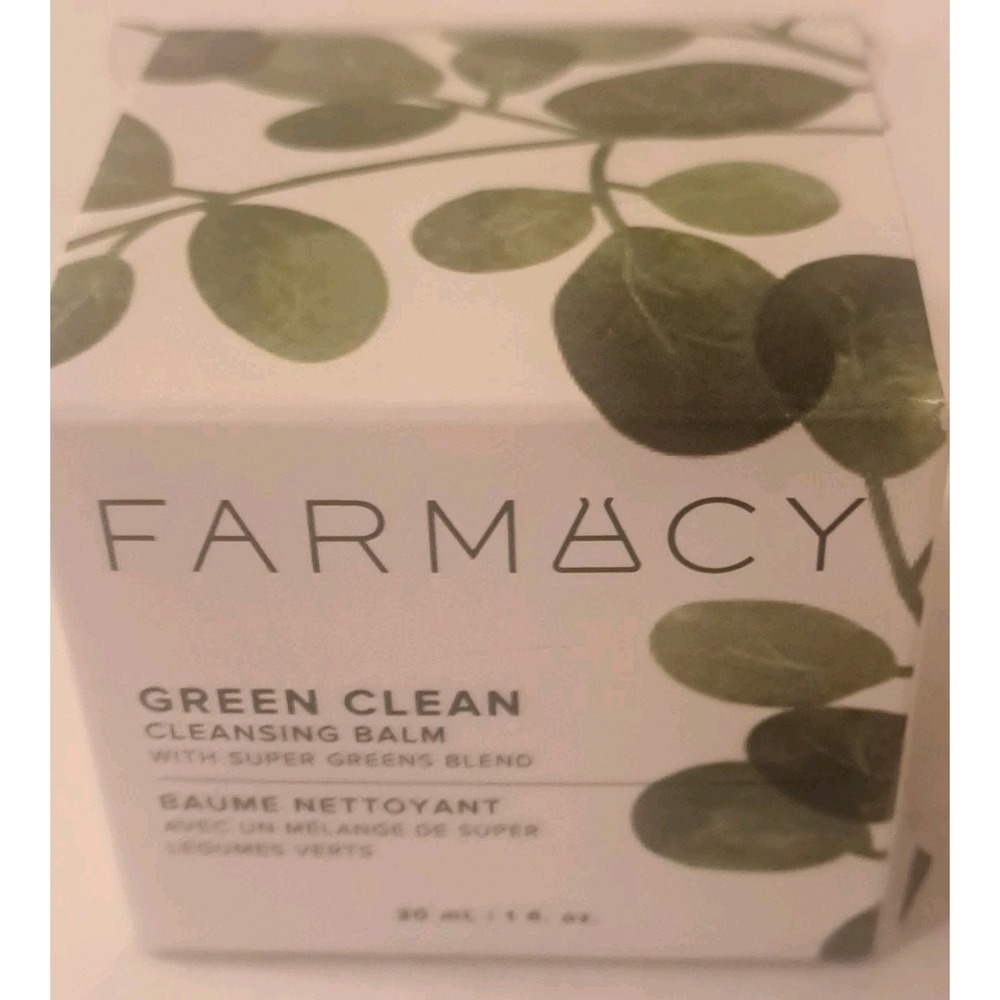 Farmacy Green Clean Cleansing Balm Super Greens Blend 1oz 30ml NIB